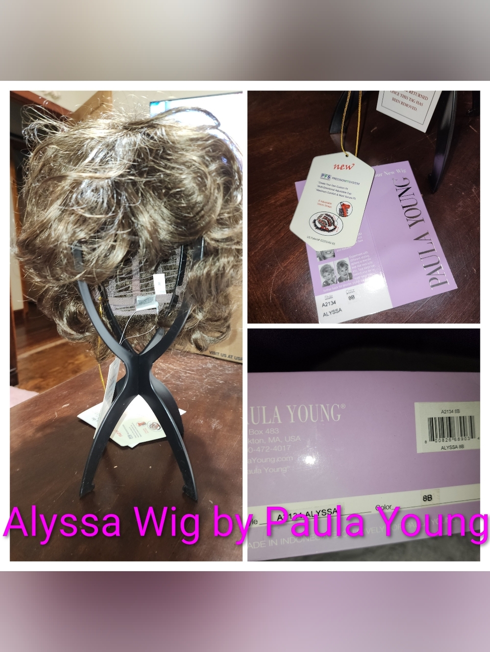 Alyssa Women's Wig - Lavender (8B)